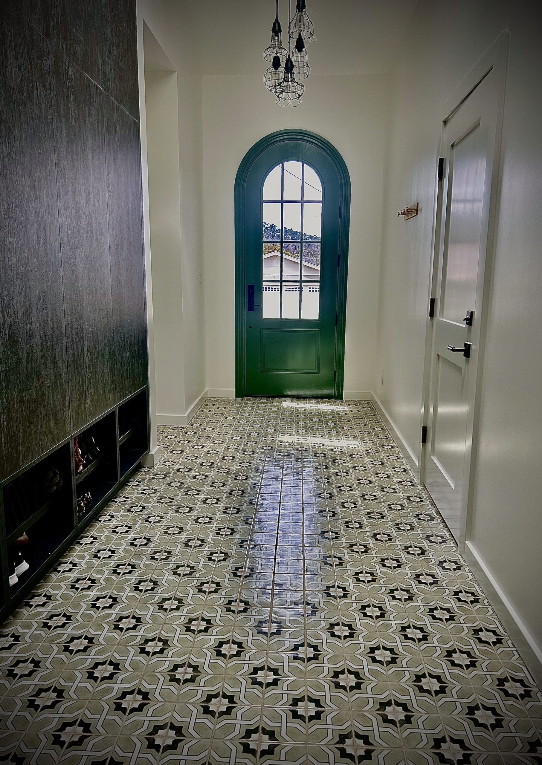 Finished hallway remodel by Campillo Builders